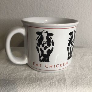 Eat Chicken Cow Mug From Papel